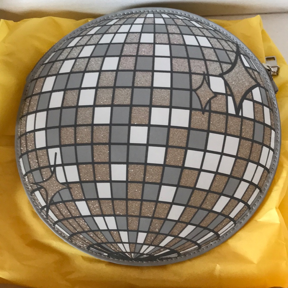 Brand new Studio DIY New Year Disco Ball clutch